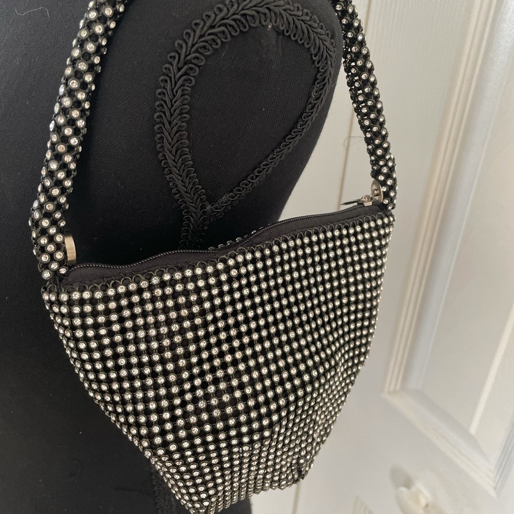 Evening bag with bling